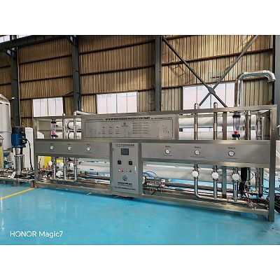 12吨/小时纯净水反渗透设备